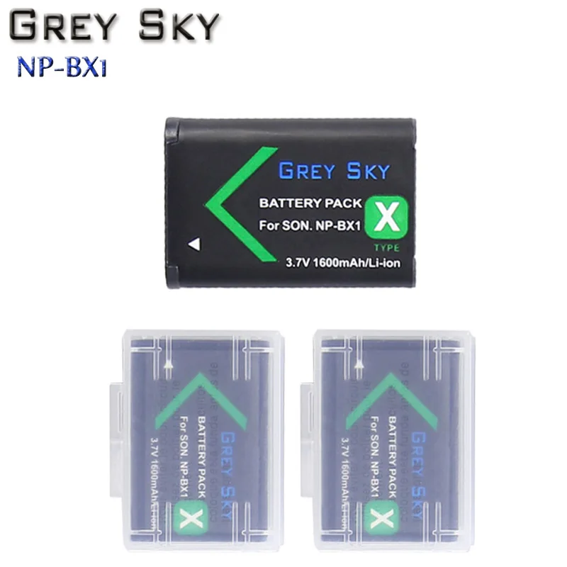 1600 мА/ч, NP-BX1 NP BX1 Батарея пакет для sony комплектующие фотоаппарата sony DSC RX1 RX100 M3 M2 RX1R GWP88 PJ240E AS15 WX350 WX300 HX300 HX400 - Цвет: 3 battery
