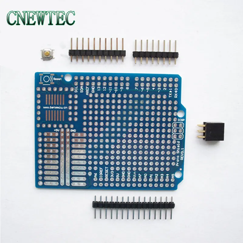 Стандартная Защитная плата Proto для Arduino улучшенная версия поддержка A6 A7