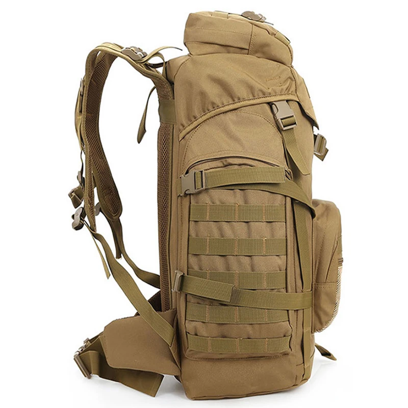 Outdoor 60L Tactical Backpacks Molle Military Bag Men Mountainteering Large Military Backpack Rucksak Tactical Army Sport Bag Outdoor 60L Tactical Backpacks Molle Military Bag Men Mountainteering Large Military Backpack Rucksak Tactical Army Sport Bag