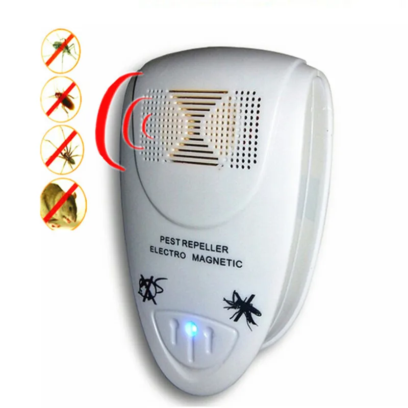 

Pro Electro Magnetic Ultrasonic Electronic Pest Repeller for lustrating Mouse Bug Mosquito Insect(Eu plug)