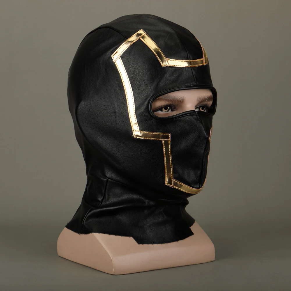 Avengers Endgame Hawkeye Mask Cosplay Clinton Francis Barton Latex Masks Adult Marvel Superhero Costume Halloween Party  (9)