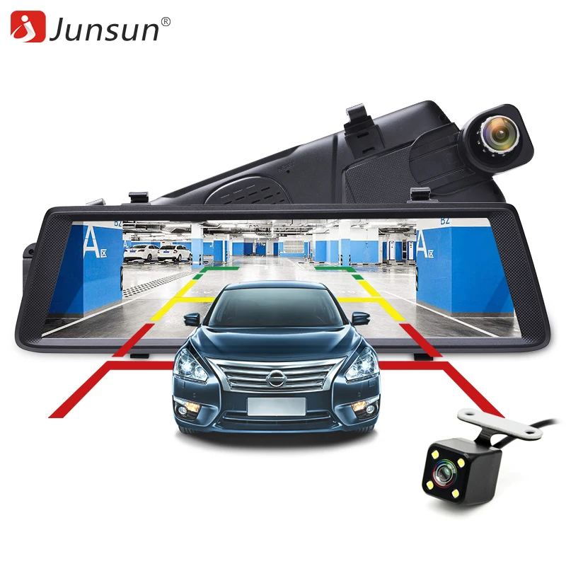 Junsun a900c полный IPS 10 &quotTouch Видеорегистраторы для автомобилей Камера FHD 1080 P видео