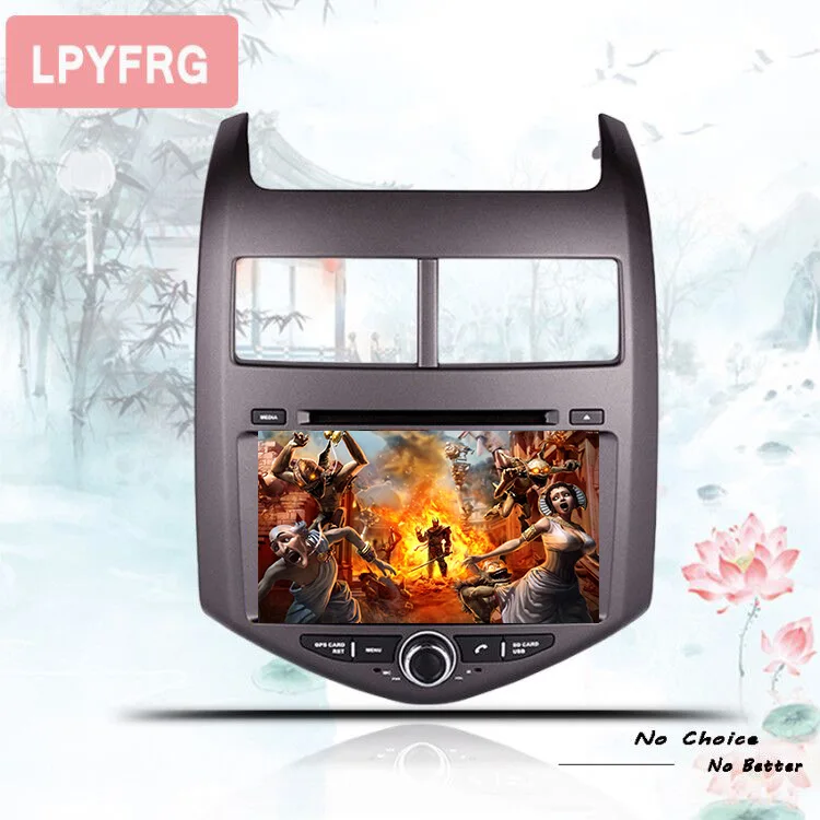 Top 2 DIN FOR CHEVROLET AVEO SONIC Android 9.0 Car DVD player Octa-Core 4G RAM 1080P 64GB ROM WIFI gps head device unit stereo Audio 5