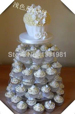 

Perfect ! Wholesale Round 6 Tier acrylic wedding cake stand with free charge of shipping cost decoration