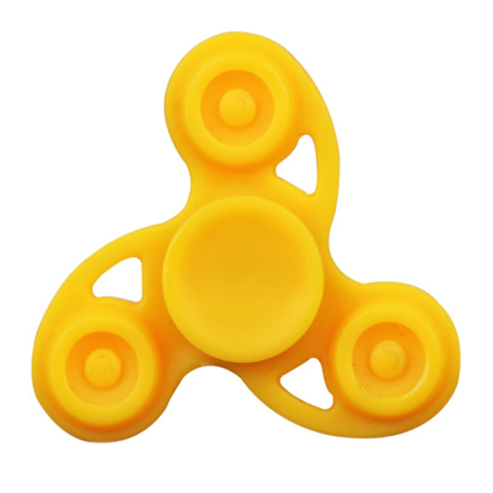 1Pc Plastic Fidget Desk Toys Hand Spinner Focus Kids Development Toy Random