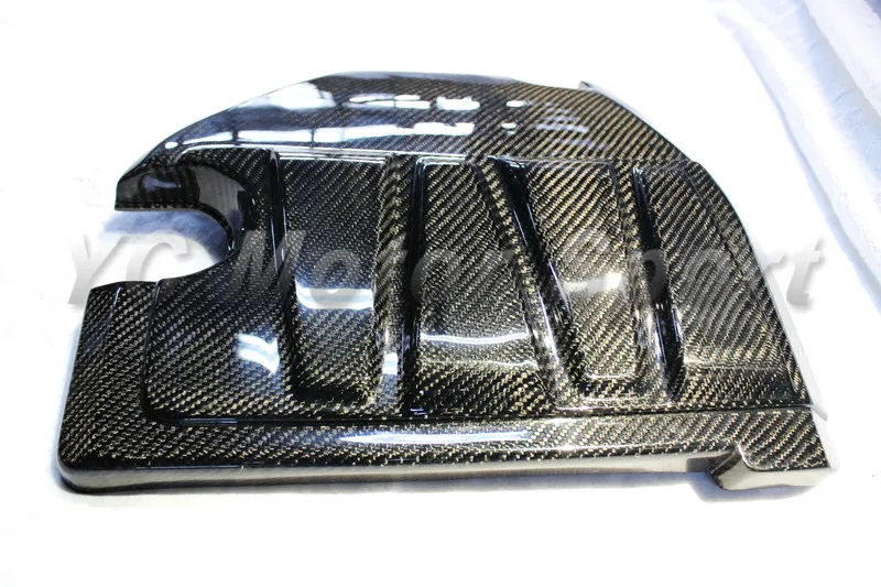 Автомобильные аксессуары из углеродного волокна крышка двигателя подходит для EVO X EVO 10-2008 2012 Стиль крышка двигателя без логотипа