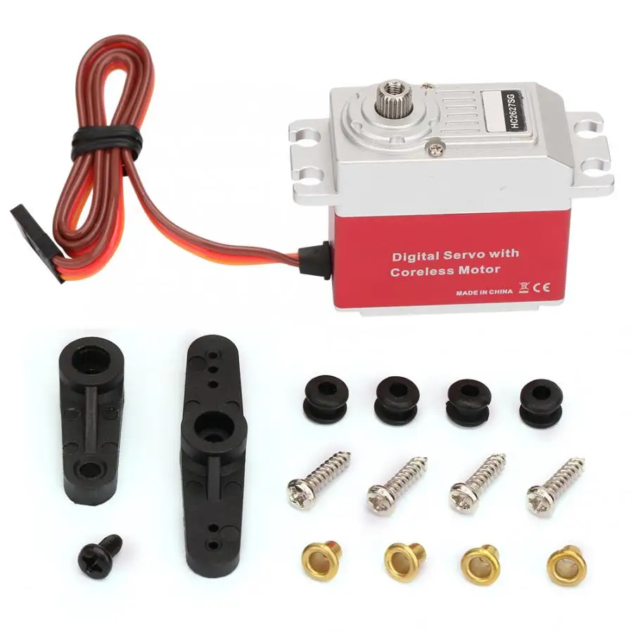 

HC2627SG HC1627SG Update Servo Waterproof Metal Gear 29KG Digital Coreless Servo for 1/8 1/10 Scale baja Car RC Truck Helicopter