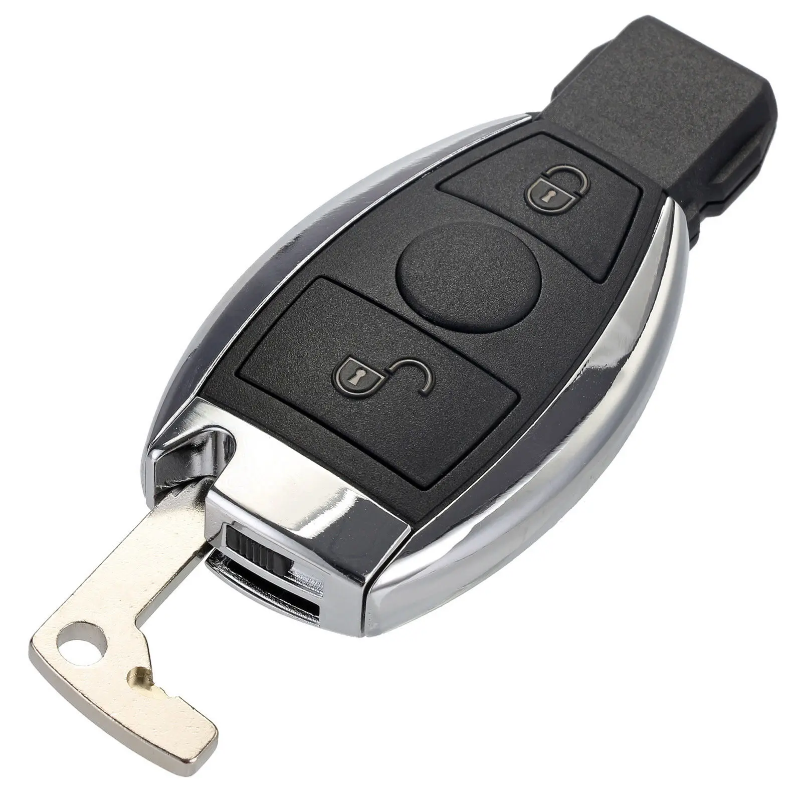 2 3 3+ 1 кнопки Автозапуск дистанционного ключа автомобиля 433MHz Smart Key корпус чехол для Mercedes BENZ 2000+ с NEC и BGA и чип NEC