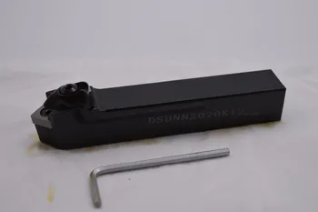 

DSDNN2020K12 20*20*125mm 45 degree HOLDER Outside turning For SNMG120404/08/12 INSERT