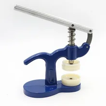 Профессиональные Часы Давления Обложка Часовщик Ремонт Часы Менять Батареи Инструменты 1 шт. Корпус Часов Прижимной с 12 шт. Умереть набор ремонт часов часовой инструмент