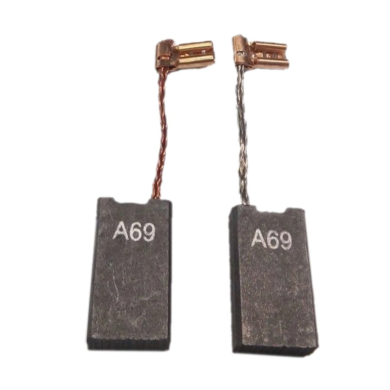 1 pair Carbon Brushes Charcoal Power Tool Accessories for Bosch GBH5-40D GSH500 GSH5 TSH5000 GSH5X A69