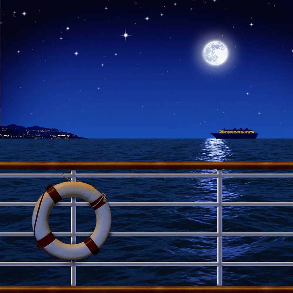 cruise ship deck background