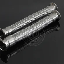 1 шт. Tri-зажим из нержавеющей стали 304 Гибкий шланг. Длина 500 мм, диаметр 3/"(19 мм) OD 50.5