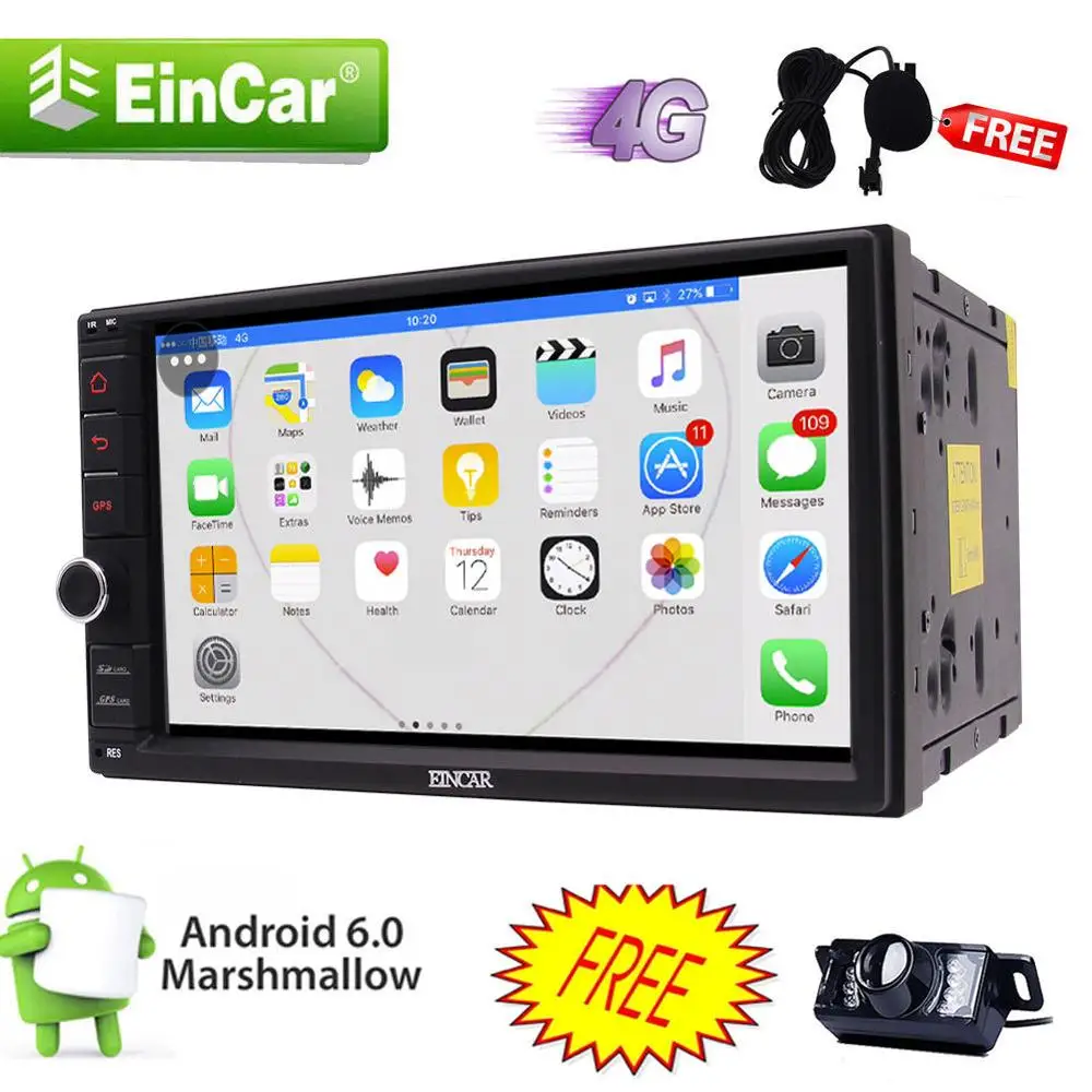 

Quad Core Android 6.0 WIFI 7" Double 2DIN Car No DVD Stereo Radio GPS Nav Autoradio Doubletwo 2Din Head Unit for Universal Auto