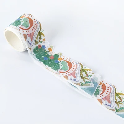 80 шт/рулон летом остров погода лента для декорации Washi DIY планировщик