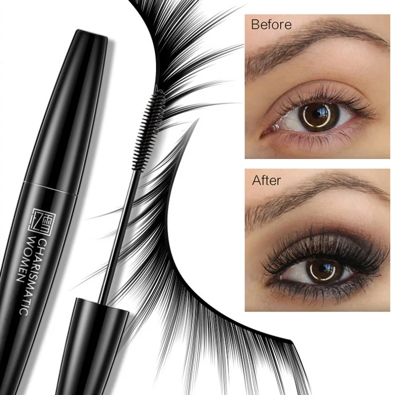 2019 Waterproof Mascara Extension Black Thick Lengthening Long Lasting