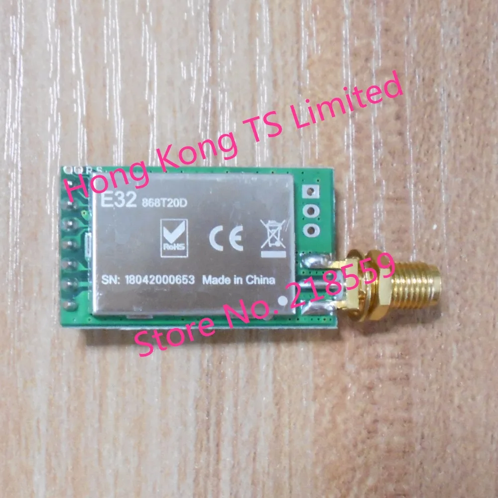 

E32-868T20D E45-TTL-100 868MHz LoRa SX1276 rf Transmitter Receiver Wireless rf Module E45-TTL-100 UART Long Range 868