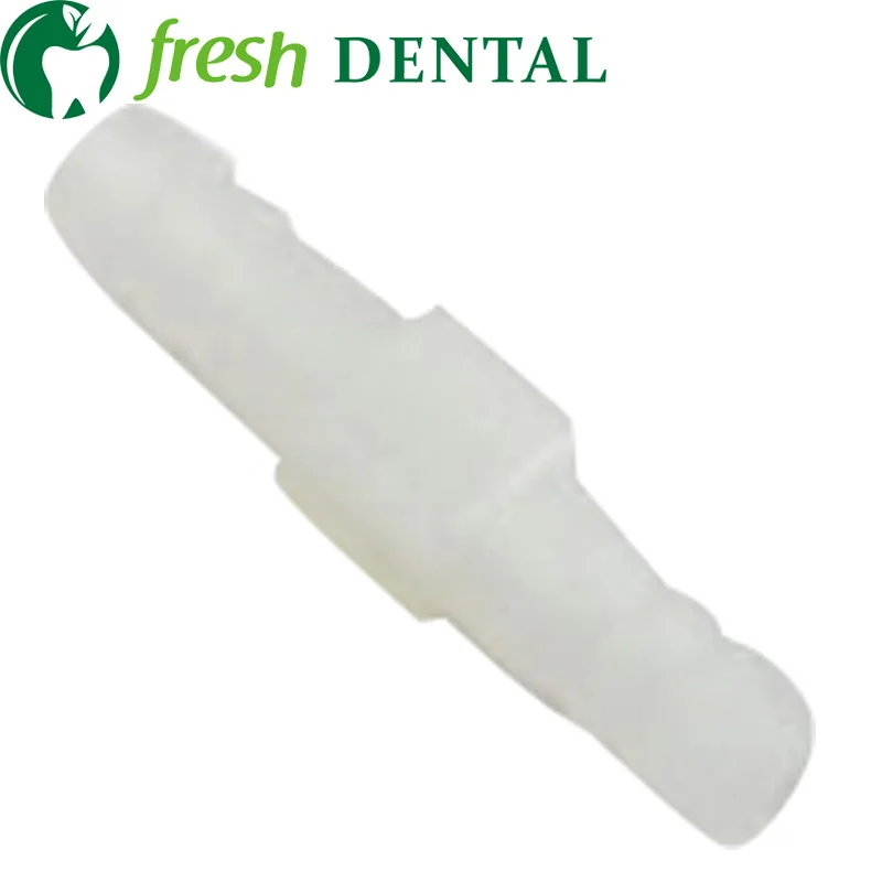 100 PCS Dental chair unit straight through joint tube connector water pipe joint dental products