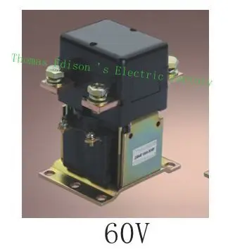 

normally open style Coil Voltage 60V 150A DC Contactor for motor forklift electromobile wehicle car ZJQ-150 GE150A ZJQ-2XX