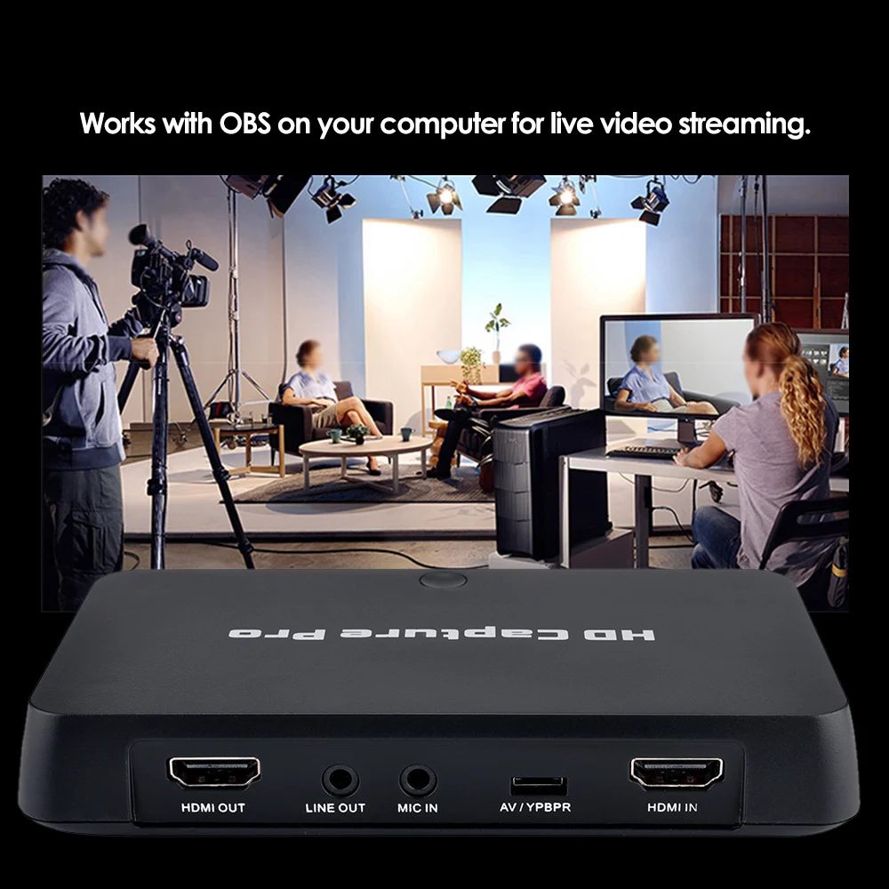 Ezcap 295 GDCP декодер OBS Live HD Video Capture Pro HDMI 1080P рекордер USB воспроизведение карты захвата для Xbox 360 PS4 телеприставка