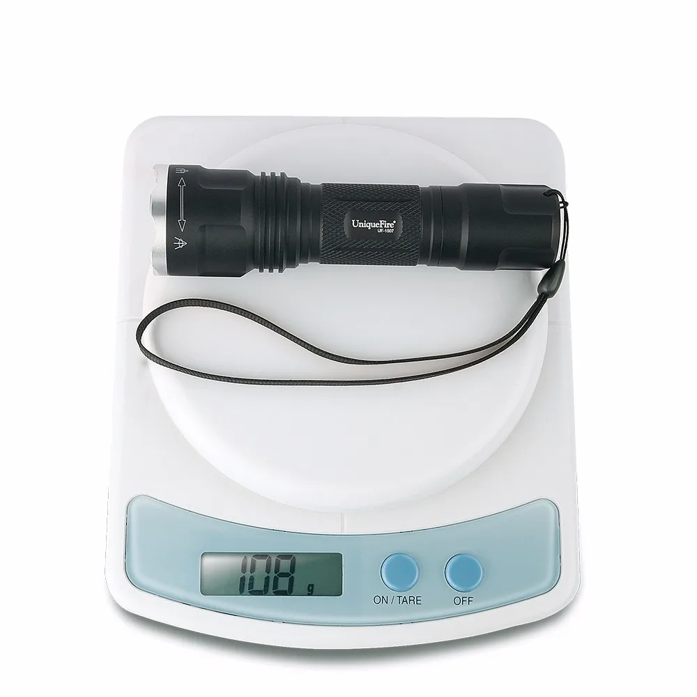 UniqueFire UF-1507 Led Flashlight To Hunt IR 940NM 20mm Convex Len  Infrared Light Night Vision Torch Rechargeable 3
