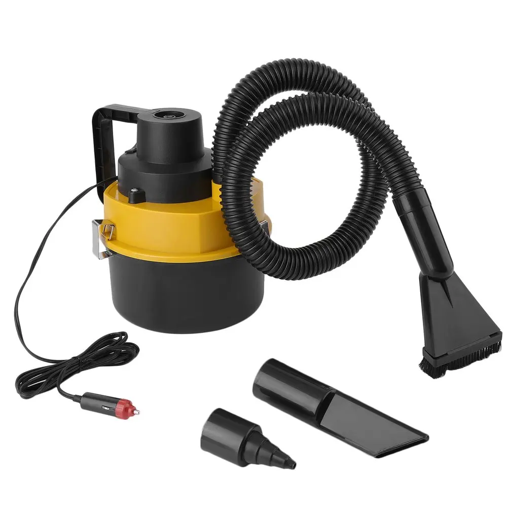 

12V Portable Automotive Vacuum Cleaner Wet Dry Cleaner 90W Vehicle Interior Handheld Dust Buster Car Accessories