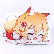 Аниме Sewayaki Kitsune no Senko-san Косплей Кукла плюшевая подушка Полезная лиса Senko-san Подушка игрушка подарок