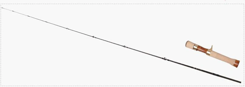 4 секции Путешествия Спиннинг Удочка L power XF действие baitcasing поток рыболовные снасти твердый наконечник форель углеродного волокна стержень
