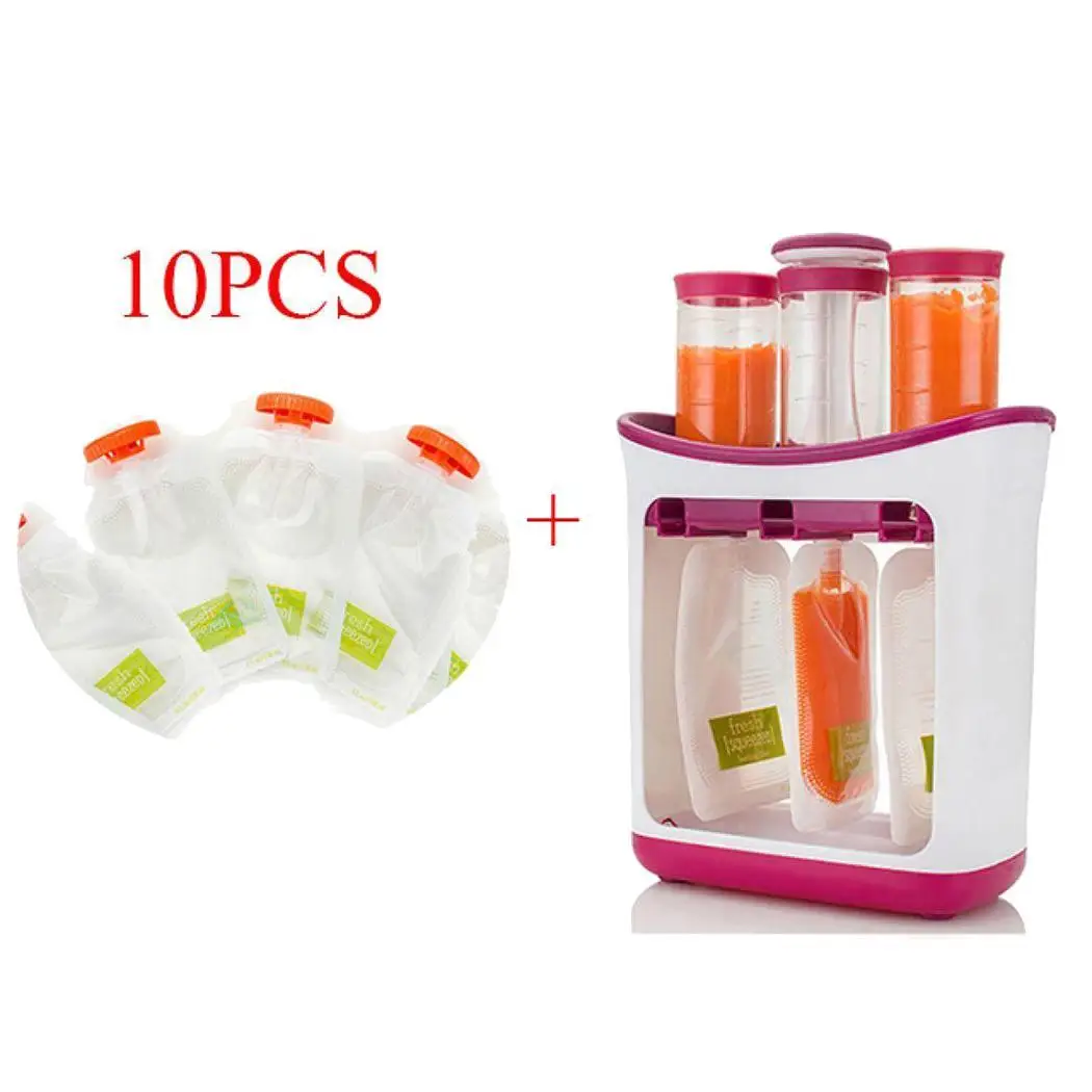

Baby Juice Squeeze Juice Food Organization As Picture Specialty Tools Storage Containers Packing Machine Set