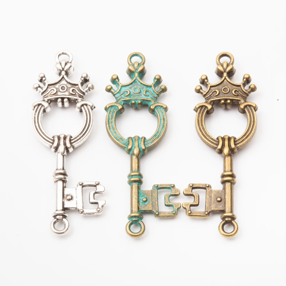 

12pcs vintage keys charms for Pendant European Style DIY jewelry findings 5680