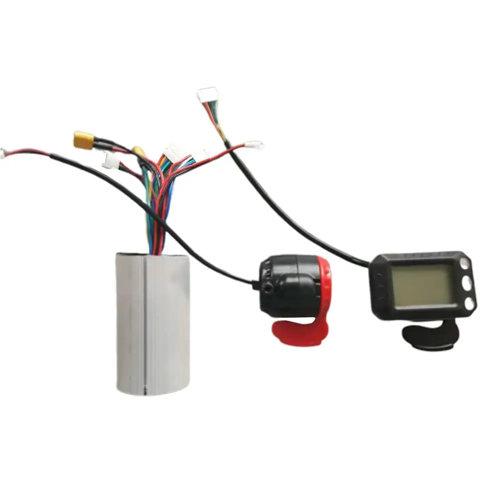 Tanie 3 sztuk wyświetlacz LED Instrument akcelerator elektroniczny hamulec płyta główna kontroler 5.5 Cal elektryczna deskorolka zestaw akcesoriów