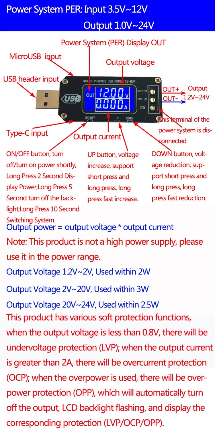 XY-MUP DC USB повышающий/понижающий 5 В до 3,3 В 9 в 12 В 24 в модуль питания Регулируемый повышающий понижающий преобразователь регуляторы напряжения