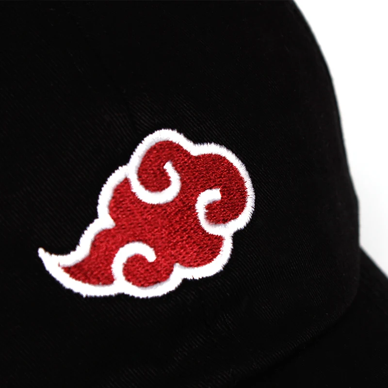 Gorra de béisbol - Gorra de béisbol, Anime japonés Akatsuki Gorra de algodón Hombres Mujeres Ajustable 100% algodón