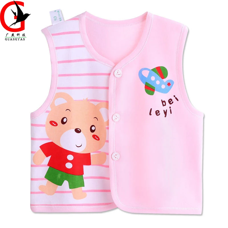 Newborn baby cartoon summer Vests Jacket Kid Clothes Children Clothing