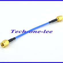 10 шт./лот SMA расширение Jumper шнура SMA разъем SMA коаксиальный разъем адаптера синий RG316 помощью соединительного кабеля