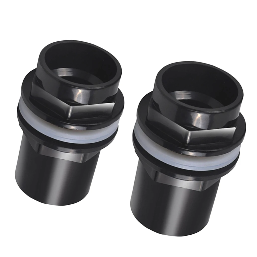Set of 2, Aquarium Fish Tank Water Treatment Pipe Tubing Joint