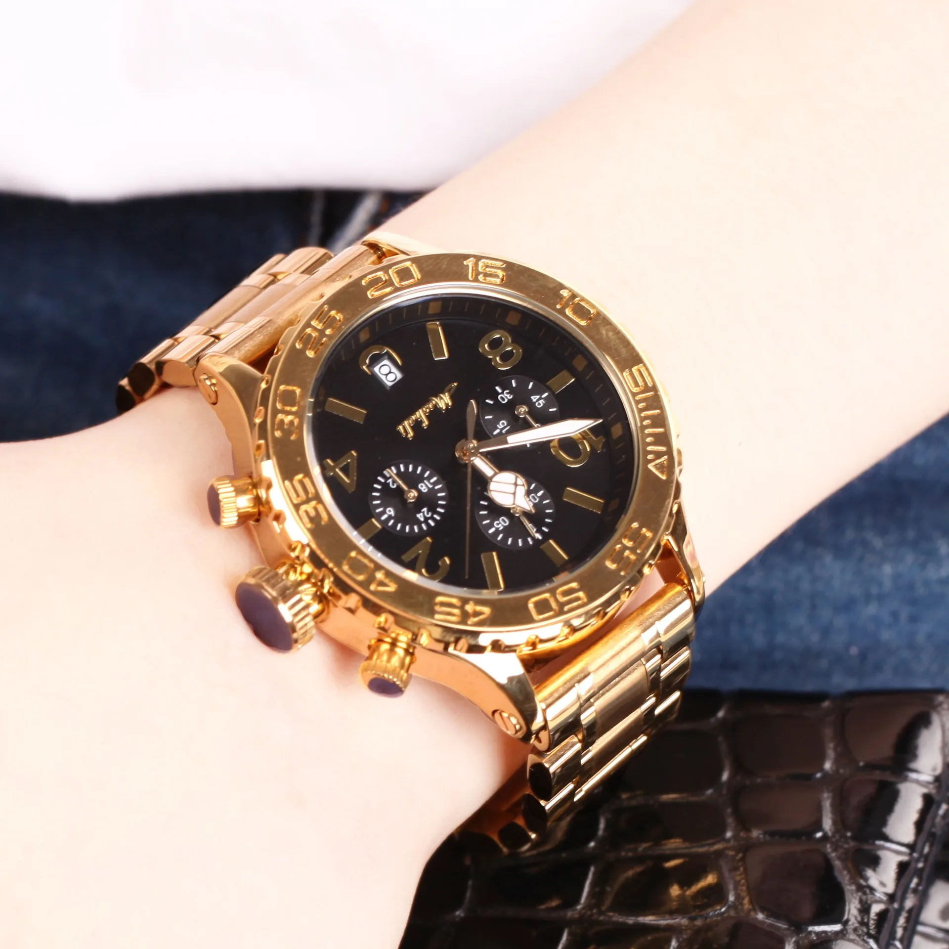 

Luxury Women Watch stainless steel Female Clock Quartz watch Fashion Lady calendar watches reloj mujer relogio feminino saat