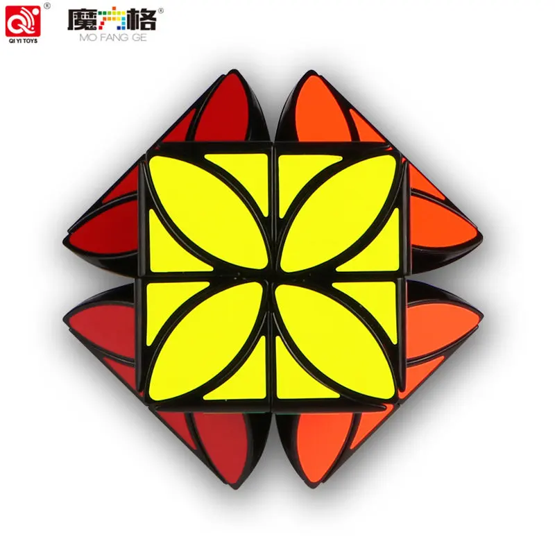 

QIYI STRANGE-SHAPE MAGIC CUBE Fantastic Art Cube Clover Cube Enhanced Edition Smooth decompression cube shaped educational toys
