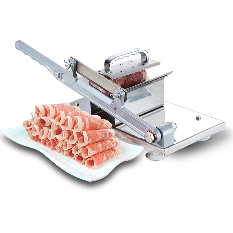 

Beef and Mutton Slicer Manual Meat Cutter Household Beef and Mutton Roll Slicer Frozen Meat Planer