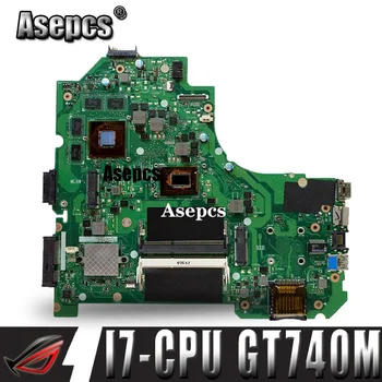 

Asepcs K56CB Laptop motherboard For Asus K56CB K56CM K56C K56 S550CM S550C Test original mainboard I7-3537U/3517U GT740M