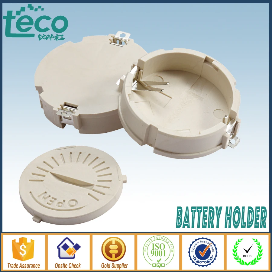 

5Pcs/lot New coming High Quality SMT type CR2450 Coin Cell holder with Cover TBH-CR2450-04