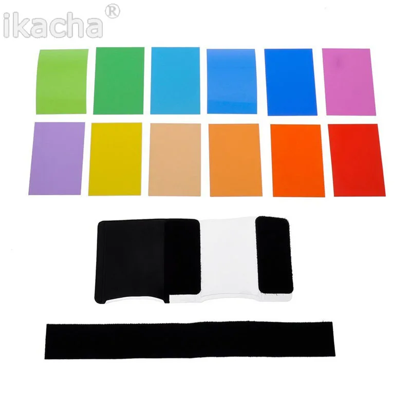 12 color flashlight Lamp shade flash (2)