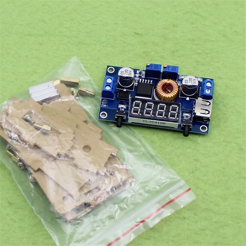 

IC module 5A constant voltage and constant current voltage down module with shell LED (C4B3) with voltage and current power