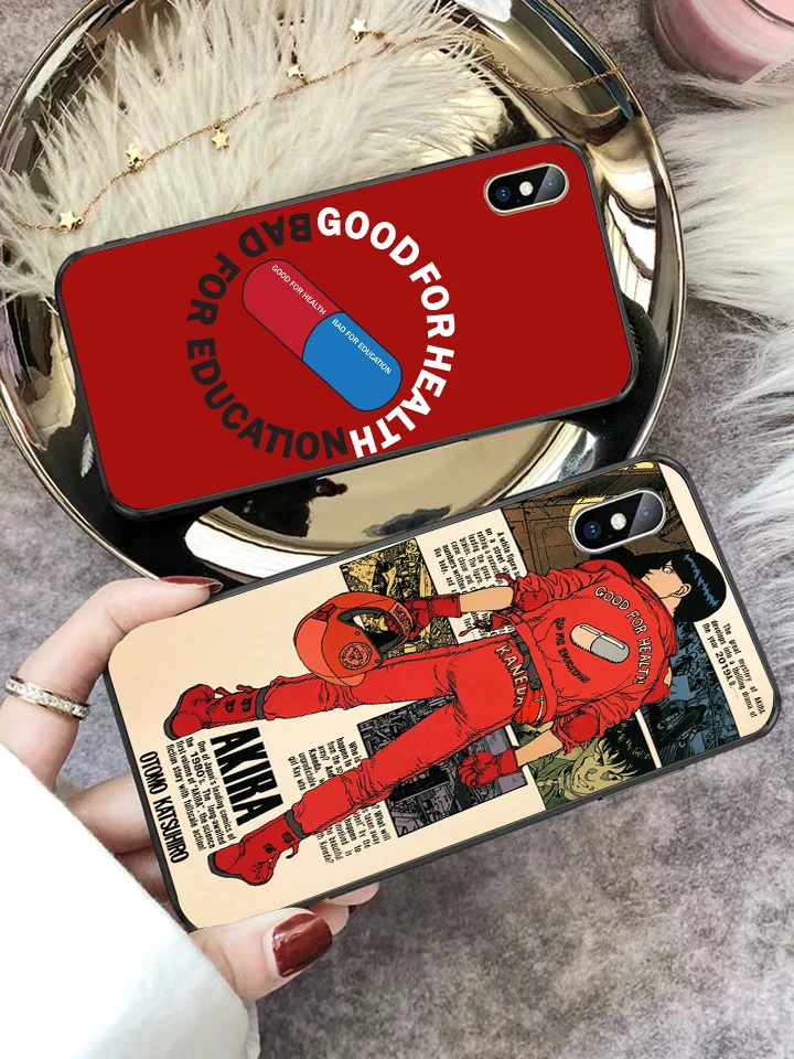 Akira 1988 Фильм аниме силиконовый чехол для iPhone 5 5S 6 6S Plus 7 8 11 Pro X XS Max XR|Бамперы| |