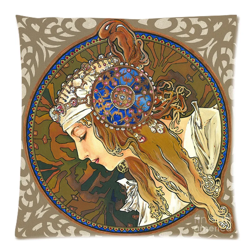 Альфонс муха мечтательность описание картины