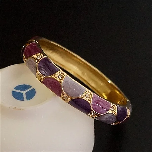 Женский эмалированный браслет высокого качества|bangle bracelet|ethnic banglebracelet enamel |