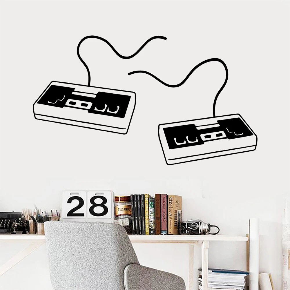 

Cartoon Game machine Vinyl Self Adhesive Wallpaper For Kids Rooms Decal Creative Sticker sadesivo de parede