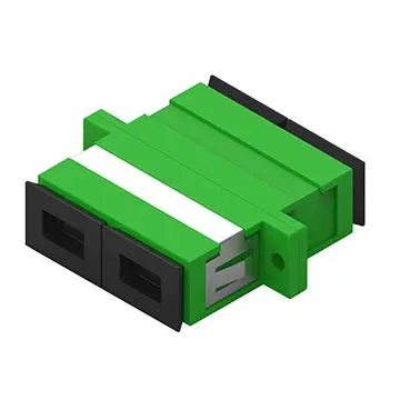 

50pcs/lot SC/APC SM Duplex Fiber Optic Adapter SC/APC Flange Coupler Adaptor SC APC Fiber Coupler