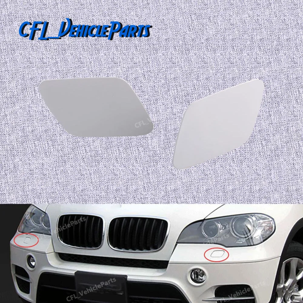 Fit for BMW X5 X6 E70 E71 Left Side Washer Nozzle Cover Primered 2008-2013