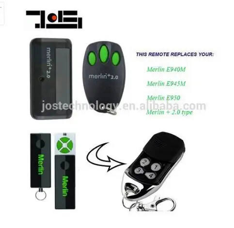 

FOR merlin E945,E950,E943, MT100EVO Security +2.0, MT60EVO Security +2.0 remote